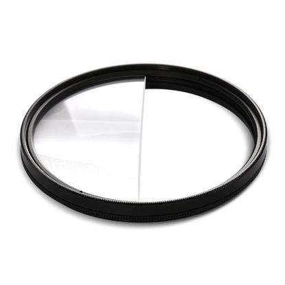 Picture of SAKUINER Camera Filter fx Split Diopter Filter 72mm Creative Photography Accessories Foreground Blur Lens Filter