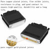 Picture of ANMBEST Thinner DB37 Solderless RS232 D-SUB Serial to 37-pin Port Terminal Male Adapter Connector Breakout Board with Case Long Bolts Tail Pipe