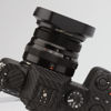 Picture of Haoge LH-X35B Metal Square Bayonet Lens Hood for Fujinon XF35mmF2 R WR XF23mmF2 R WR XC 35mm F2 (XC35mmF2), Fuji 35mm F2 Hood, 23mm F2 Lense Hood, with Metal Front Cap, Replaces LH XF35 2 Hood