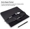 Picture of Portable Drawing Tablet Sleeve Shoulder Bag for Huion Kamvas Pro 16, Wacom Cintiq 16, XP-Pen Artist15.6 Pro, Graphics Tablet Case with Strap, Black
