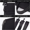 Picture of Portable Drawing Tablet Sleeve Shoulder Bag for Huion Kamvas Pro 16, Wacom Cintiq 16, XP-Pen Artist15.6 Pro, Graphics Tablet Case with Strap, Black