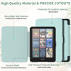 Picture of DICEKOO Case for 7" Kinlde Paperwhite 12th Gen & Kindle Colorsoft Signature Edition 1st Gen 2024 Release, PU Leather Cover with Auto Sleep Wake for Kindle Paperwhite Signature Edition - Agave Green