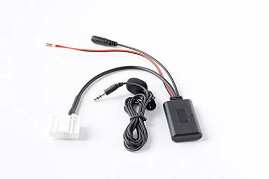 Picture of Bluetooth AUX Adapter Wireless Audio Phone Call Hands Free Microphone for Subaru Outback Legacy 6-disc CD Player Bluetooth