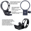 Picture of iShoot Tripod Mount Ring Lens Collar Compatible with Canon RF 70-200 f/4L is USM, Lens Support Holder Bracket Bottom is Arca Fit Quick Release Plate Dovetail Groove for Arca Tripod Clamp