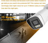 Picture of 5MP Bullet TVI CCTV Security Analog Camera, 2.8mm Lens, 100° Wide Viewing Angle Outdoor, (Quadbrid 4-in1 HD-CVI/TVI/AHD/CVBS), Full Metal, ONLY Compatible with 5MP and 8MP DVR
