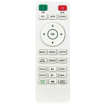 Picture of RCX014 Replacement Remote Control Applicable for BenQ Projector MX611 MW612 MU641 MS610 MX612 MX604 MW550 MS610 MW707 MX707 MS550 MX550 TH550 MH550 MU641 TH671ST