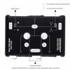 Picture of 2 Way XLR Balanced Stereo Audio Switcher Passive A/B Mini Switch Box Mixer Sound Splitter (KN102, 2-IN-1-OUT)