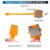 Picture of Micro SD Card to SD Card Extension Cable 3D Printer Adapter Cable FPC Material Memory Card Male and Female Adapters with Screw Holes Designed for Memory Cards Size External Conversion 3.9 in./15cm