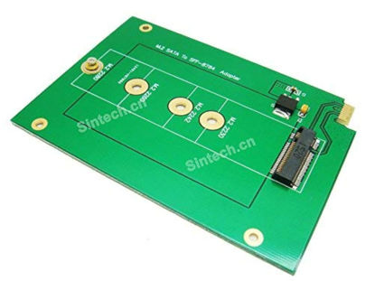 Picture of Sintech M.2(NGFF) SATA SSD Card,for Upgrade WD Blue UltraSlim SATA 3 SFF-8784 HDD WD5000MPCK