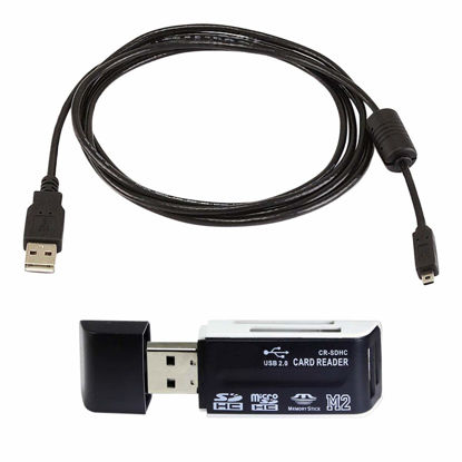 Picture of Eeejumpe USB Cable for Nikon DSLR D5000 Camera, and USB Computer Cord for Nikon DSLR D5000