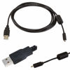 Picture of Eeejumpe USB Cable for Nikon DSLR D5000 Camera, and USB Computer Cord for Nikon DSLR D5000