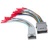 Picture of RED WOLF Factory Amplifier Bypass Wiring Harness for 1998-2009 GMC Yukon Chevy Tahoe Suburban Cadillac Escalade w/Wire Connector Butt for Bose AMP Wire Connector Adapter Cable Adaptor Plug