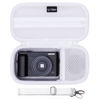 Picture of L LTGEM 4K Digital Camera Case Compatible with VJIANGER/YIGLLO/Zostuic/Duluvulu/Gavonde/XNSIAKXA/FlyFrost/SIXTARY/DUOCH 4K Vlogging Camera with Shoulder Strap, White