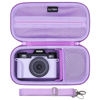 Picture of L LTGEM 4K Digital Camera Case Compatible with VJIANGER/YIGLLO/Zostuic/Duluvulu/Gavonde/XNSIAKXA/FlyFrost/SIXTARY/DUOCH 4K Vlogging Camera with Shoulder Strap, Purple