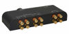 Picture of XtremPro 2 Way Speaker Switch, 1 in 2 Out Way Pair Stereo Speaker Selector W/Volume Control Metal Non-Slip Box - Black (61052), 9.0 x 3.25 x 1.5