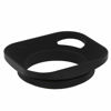 Picture of Haoge LH-E2P 49mm Square Metal Screw-in Lens Hood Hollow Out Designed with Cap for Leica Rangefinder Camera with 49mm E49 Filter Thread Lens Black