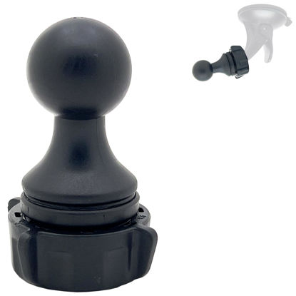 Picture of 22mm Ball to 17mm Ball Adapter for Garmin DriveSmart 86 RV 890 1090 dezl OTR800 OTR1000
