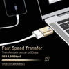 Picture of Teslniher 𝐔𝐩𝐠𝐫𝐚𝐝𝐞𝐝 USB C to USB Adapter 4 Pack, Type C Male to USB 3.0 Female Adapter Compatible with MacBook Pro 2019 2018 MacBook Air 2022 2020 2019 2018
