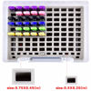 Picture of FULLCASE Flash Drive Case USB Memory Stick SD Card Storage Organizer- Holds 104pcs Thumb Drive Electronic Accessories Holder for Sandisk/for Samsung/for Inland/for PNY/for Netac (White)