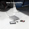 Picture of USB SD Card Reader, Unitek USB 3.0 Memory Card Reader Writer Compact Flash Card Adapter for CF/SD/TF Micro SD/Micro SDHC/MD/MMC/SDHC/SDXC UHS-I Card for Windows, Mac - Aluminum [Upgrade Version]