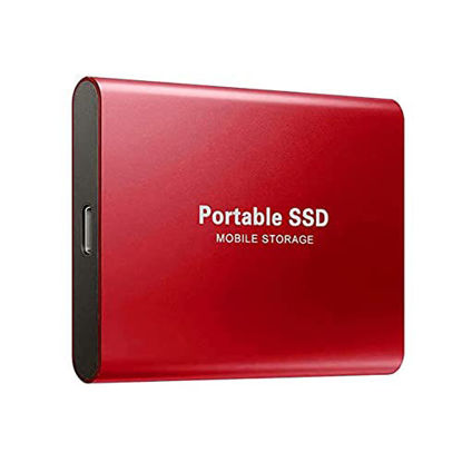 Picture of 2TB SSD External Hard Drive, Two Terabyte Portable Solid State External Hard Drives, Computer Backup Small Disk Drive USB3.0 for PC Desktops Laptop Compatible with XS Windows