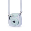 Picture of Riosin Instant Mini 12 Protective Camera Case for Fujifilm Instax Mini 12/11,Premium PU Leather Camera Bag Cover with Pocket and Removable&Adjustable Strap (Clay White)