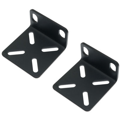 Picture of Maxmoral 2pcs Adjustable Rack Ears Rack Mount Kit for 17.3 inch Wide Switches