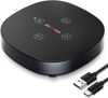 Picture of USB Speakerphone Microphone, Conference Speaker Omnidirectional Computer Mic, with 360º Voice Pickup, Touch-Sensor Buttons for Mute/unmute, Streaming, Call Speaker Skype, Webinar, Interview -(JV803)