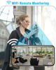 Picture of LAIFUCAM Mini Spy Hidden Camera 4K Wireless WiFi Nanny Cam Portable Indoor Home Security Video Camera with 120 Days Standby Battery Life Phone APP Motion Detection Night Vision