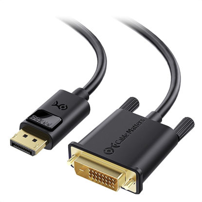 Picture of Cable Matters DisplayPort to DVI Cable (DP to DVI Cable) 6 Feet
