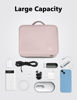 Picture of MATEIN Electronic Organizer Travel Case for Women, Double Layers Electronic Accessories Case with Handle, Portable Cord Organizer Travel for Cord, Charger, Phone, Earphone, Tablet, Pink Gift
