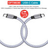 Picture of USB C Cable,for iPhone 16 15 Pro Max Fast Charger Cord braided USB C to USB C Cable 60W 6ft 3Pack Data Sync Type C Cable for iPhone 15 16 Plus/iPad Mini 6,Pro 12.9/MacBook Pro/Air 4/5/Galaxy S24/23/22
