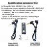 Picture of for Leica SL2 SL3 SL2S The Camera Releases The Shutter Cord Remote Control RC101-sl2 Remote 1/4 Screw Fixing Small Release Button Handle、 Hand Handle, cage Accessories (RC101-SL2)