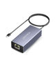 Picture of LINOVISION POE to USB-C Converter, Data and Charging Through One Cable, IEEE802.3af/at POE Convert to USB Type C with 10/100Mbps Ethernet, 9V/2.22A or 5V/2A Output, Suitable for Phones and Tablets