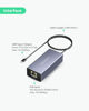 Picture of LINOVISION POE to USB-C Converter, Data and Charging Through One Cable, IEEE802.3af/at POE Convert to USB Type C with 10/100Mbps Ethernet, 9V/2.22A or 5V/2A Output, Suitable for Phones and Tablets