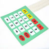 Picture of 4Pcs 4x5 Keys Matrix Array 20 Key Keypad Membrane Switch Control Panel for Arduino