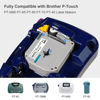 Picture of 6 X Compatible with M-K231s Brother Label Tape 12mm 0.47, Replacement for Brother P Touch M Tape M-K231 MK231 Label Maker Refills Black on White for Brother Ptouch PT-M95 PT-70BM PT65 PT-90 PT-85 45