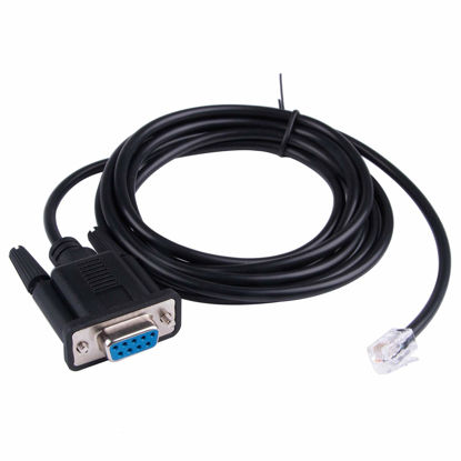 Picture of Suamdoen TLS2200 Printer Cable DB9 RS232 Serial to RJ22 Adapter Cable PC to Printer Cable TLS2200 PC