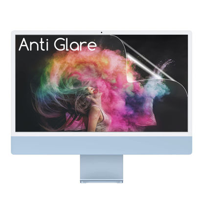 Picture of KEANBOLL 2 Pcs iMac 24 inch Screen Protector, Anti Glare Matte Screen Protector for iMac 24 inch (M3 M1 Chip 2023-2021 Release), Eye Protection & Anti Glare & Anti Fingerprint Filter