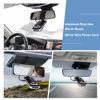 Picture of SDSACZMU Radar Detector Mount,Rearview Mirror Rod Radar Mounting Bracket+Rearview Mirror Hard Wire Power Cord kit16,with Inline Fuse (for Escort Max / Max2/ MAX360 Radar)