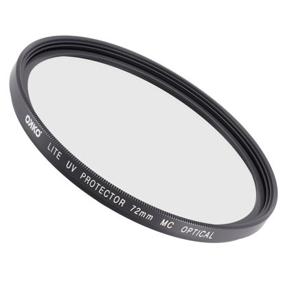 Picture of Okko Lite Range UV Protection Lens Filter for Everyday Use, All-Weather Sealed, Compatible with Major Camera Brands, Ideal for Outdoor Photography- 62mm