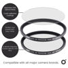Picture of Okko Lite Range UV Protection Lens Filter for Everyday Use, All-Weather Sealed, Compatible with Major Camera Brands, Ideal for Outdoor Photography- 62mm