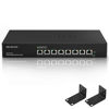 Picture of 8 Port 10Gb RJ45 Web Managed Network Ethernet Switch 8 x 10G Base-T Port | Multi-Gig 10G-5G-2.5G-1G | Rack Mount | Built-in Fan | 160G Bandwidth | 10Gbps for 10G NAS, PC, WiFi7 Router, 10G Adapter/NIC