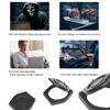 Picture of 3 Pack Knomix Universal Webcam Cover Desktop Computer External Webcam Lens Cover Shutter Cap Hood, Streaming Web Camera Privacy Cover Clip for Logitech HD Pro Webcam C270/C615/C920/C930e/C922X etc.
