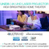 Picture of Optoma UHZ35 Projector - 4K UHD Laser Projector for Home Theater and Gaming | High Brightness 3500 Lumens, Compact, HDMI eARC, Lightning Fast Games 1080p 240Hz at 4.4ms and 4K 60Hz at 17ms
