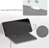 Picture of TXEsign Small Floating Shelves Speaker Shelf, Small Wall Shelf Speaker Mount for Speaker, Webcam, Display Shelf Acrylic Speaker Shelf (Silky White & Transparent, Small)