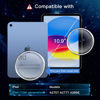 Picture of JETech Screen Protector for iPad 10 (10.9-Inch, 2022 Model, 10th Generation) with Easy Installation Frame, Tempered Glass Film, HD Clear, 2-Pack