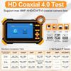 Picture of WSDCAM 4-in-1 HD CCTV Tester Monitor Auto HD Coaxial Camera Tester, Support 4K 8MP CVI/TVI/AHD/CVBS Analog Camera Test, 4.3 inch TFT-LCD Screen PTZ Control RS485 Call OSD Menu DC12V Power Output