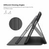 Picture of ProCase Book Cover for iPad Mini 5 Generation 2019/ Mini 4 3 2 1, Slim Stand Protective Folio Case Smart Cover for iPad Mini 5/4/3/2/1 -Black