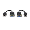 Picture of ZUYOOK DB9 RS232 to RJ45 Extender Adapter, DB9 9-Pin Serial Port Female to RJ45 Cable CAT5 CAT6 Ethernet LAN Console Extend Adapter Cable RJ45 to RS232 Cable（15CM/6Inch）(2Pack 2Female)